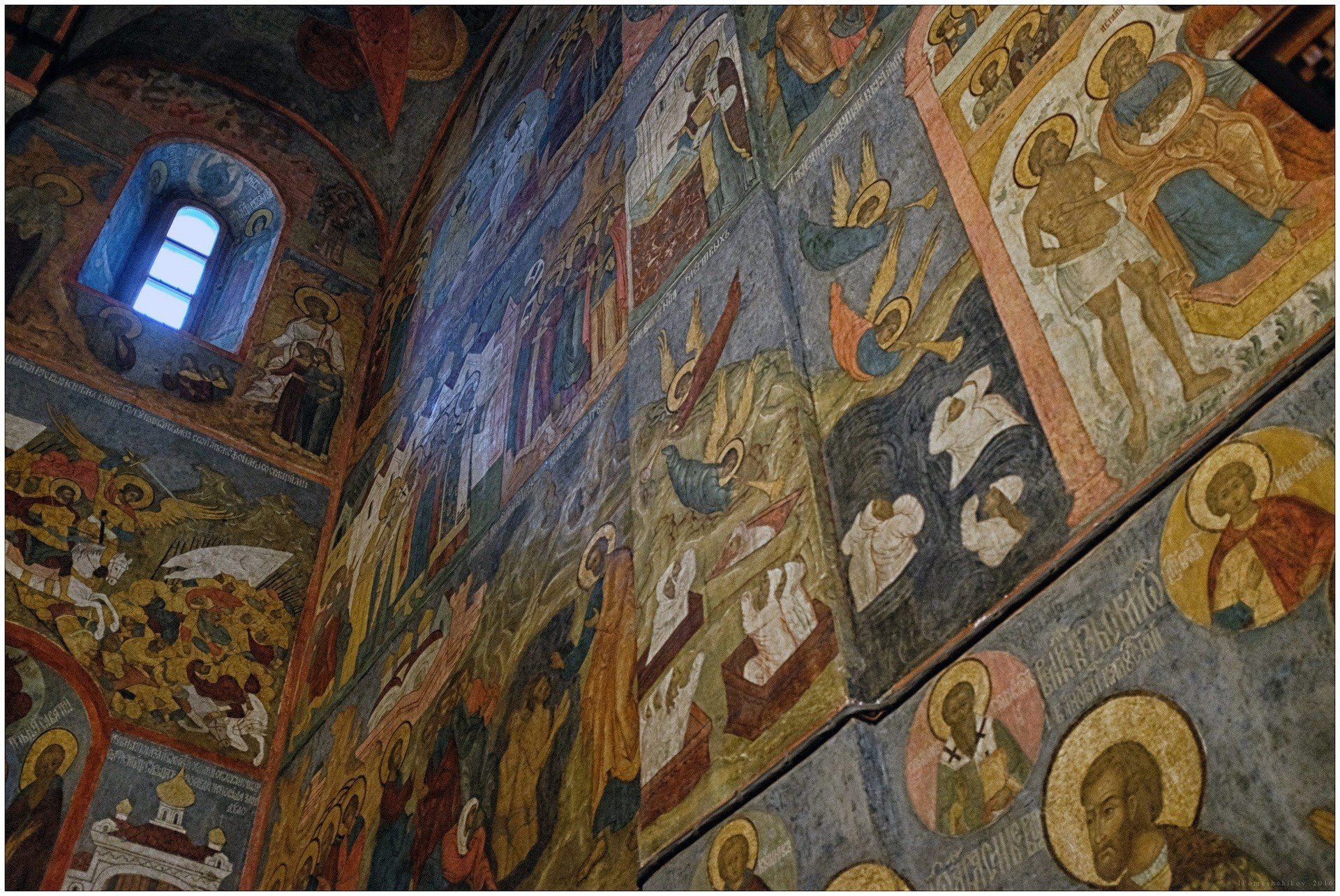Роспись Благовещенского собора Московского Кремля Феофан Грек