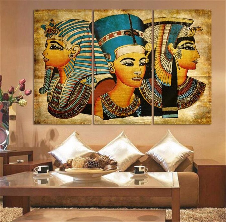 Египетский стиль в интерьере