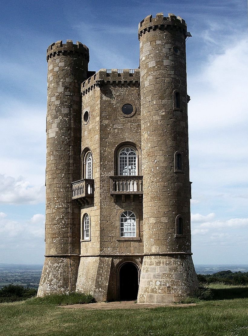 3д модель башня замка