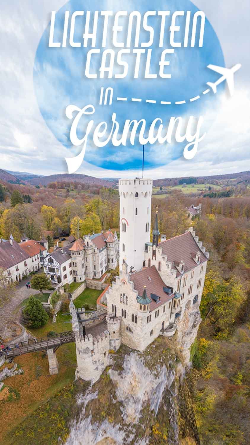Средневековый замок Лихтенштейн