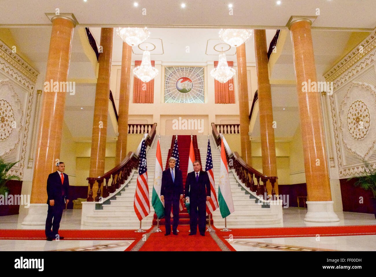 Резиденция президента Таджикистана внутри