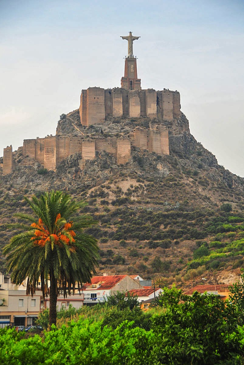 Крепость солнца Лорка провинция Мурсия