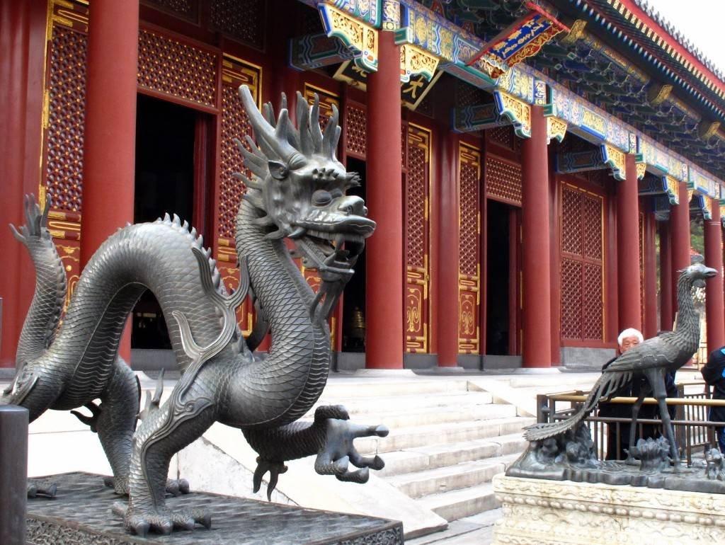 Императорский дворец в Пекине Запретный город внутри
