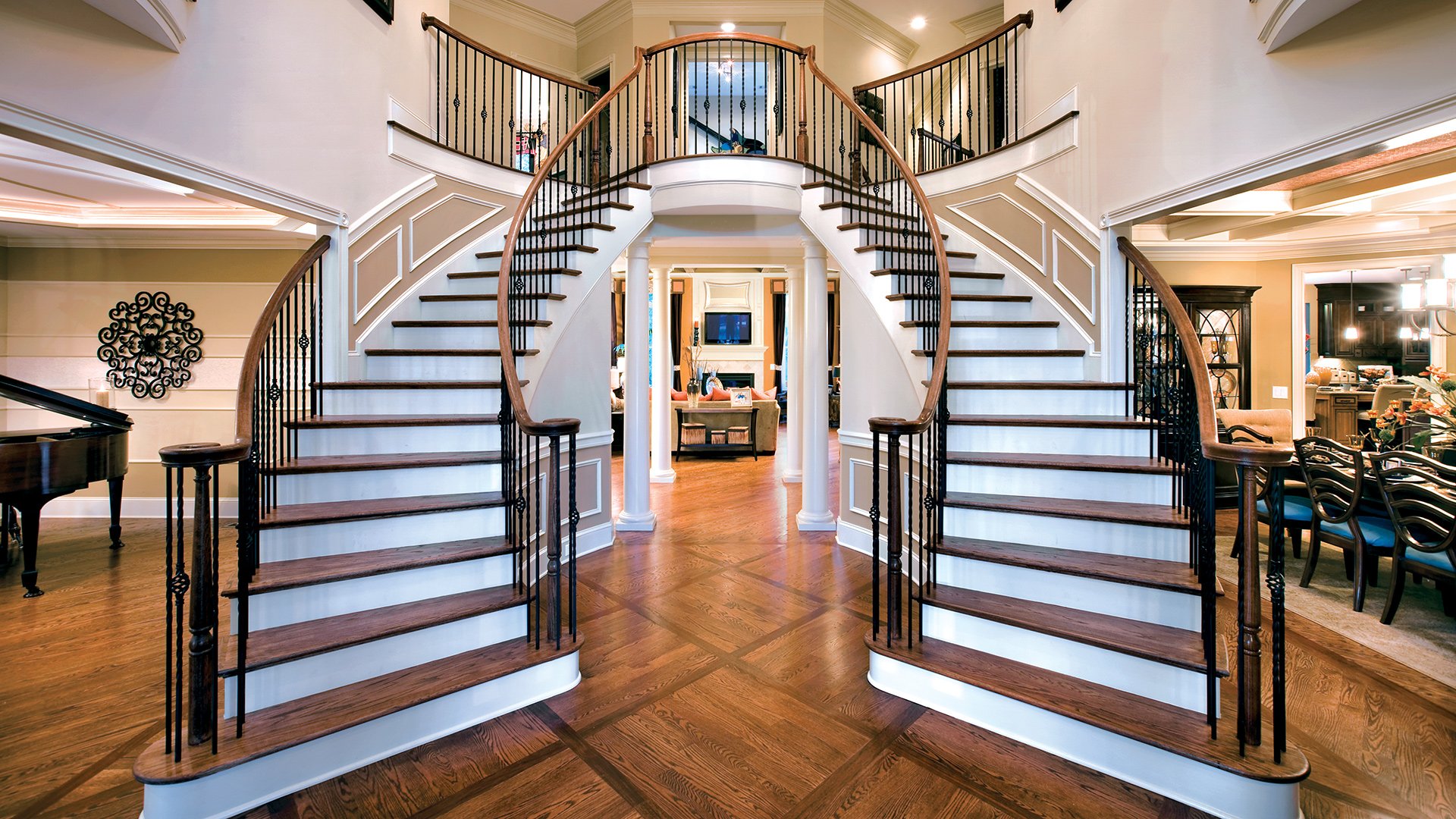 Прокат лестницы. Палладианская лестница. Современные лестницы. Лестница в доме. Красивые лестницы из дерева.