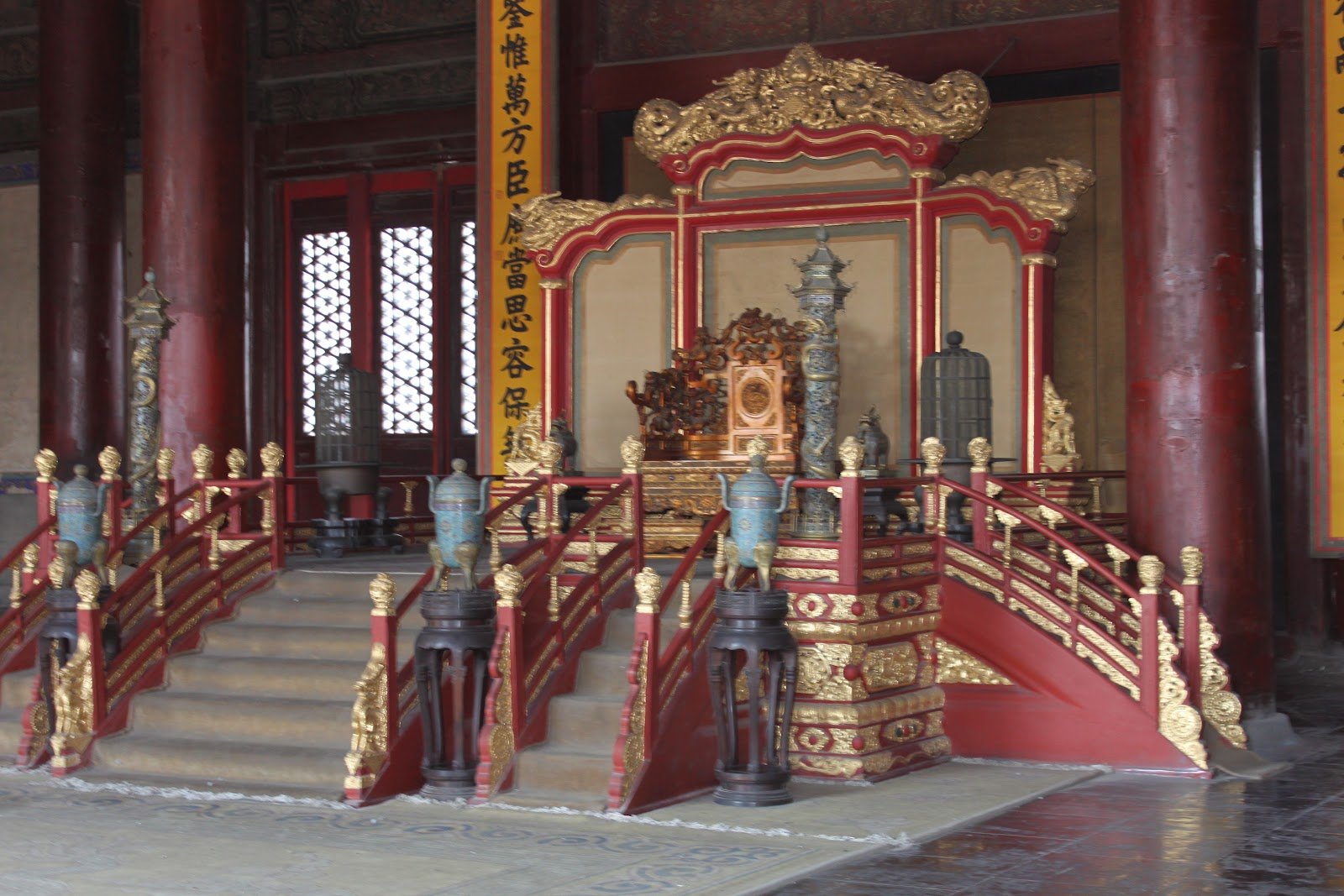 Императорский дворец в Пекине Запретный город внутри