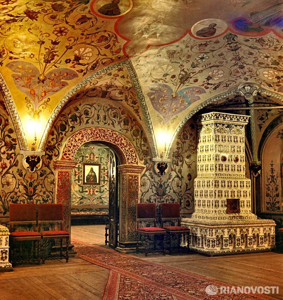 Интерьеры Теремного дворца в Кремле