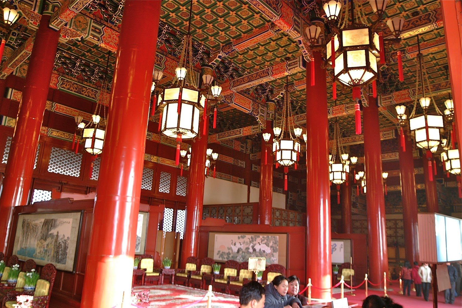 Императорский дворец Китай Тан изнутри