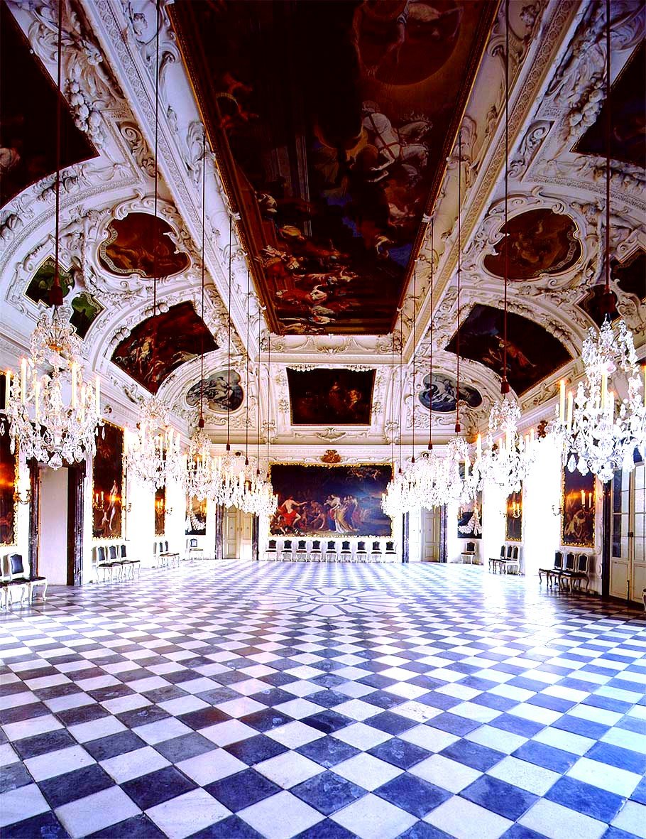 Дворец Эггенберг Австрия убранство