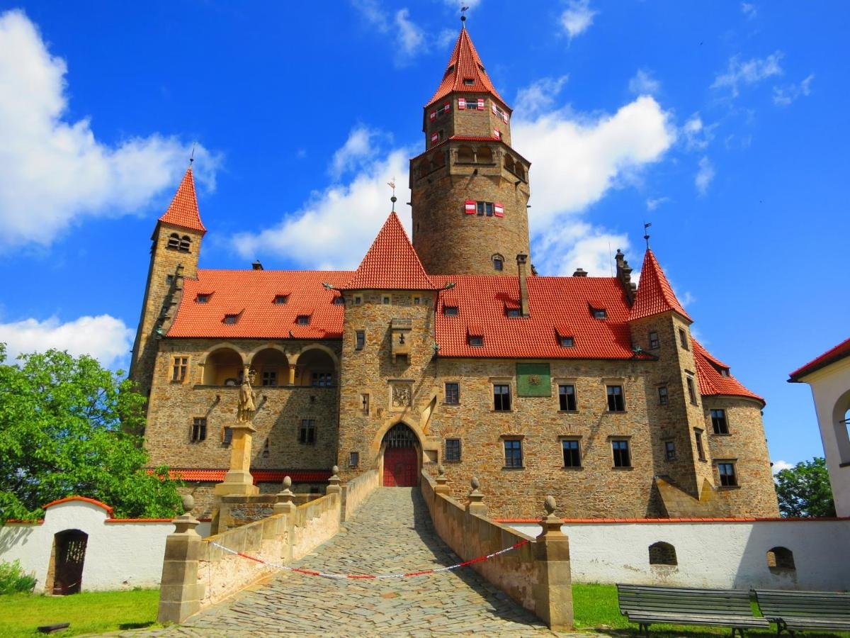 Боузов Чехия план замка