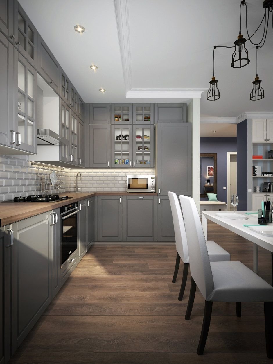 Кухни икеа Неоклассика