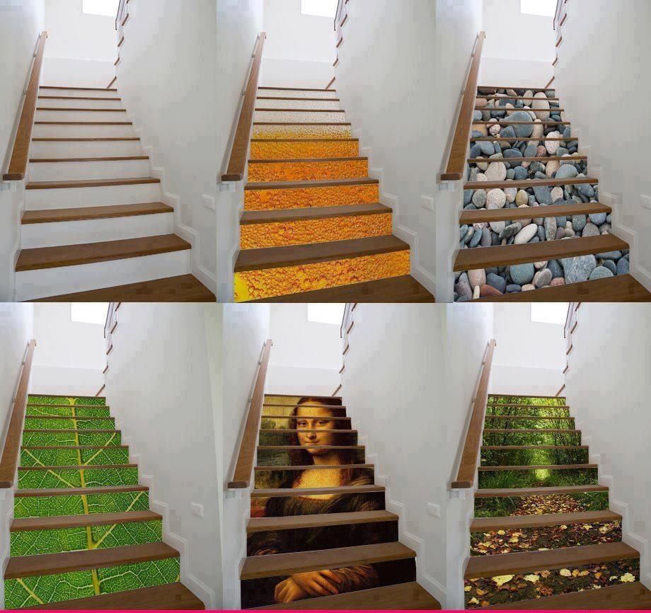 Лестницы украшенные ступени