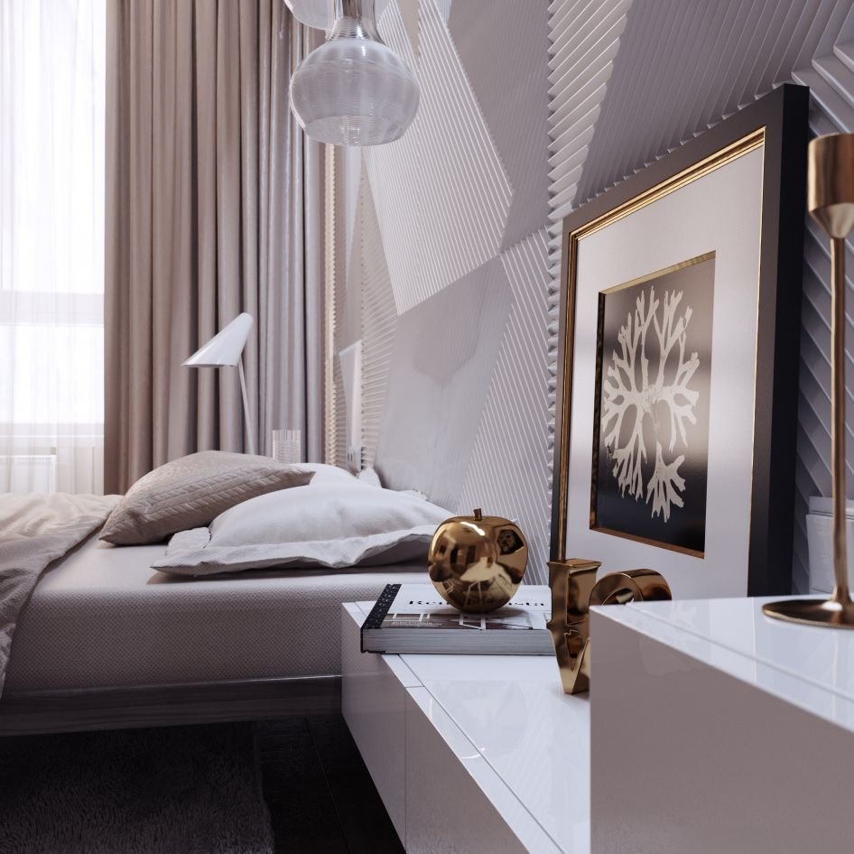 Дизайн спальни в современном стиле фото интерьера