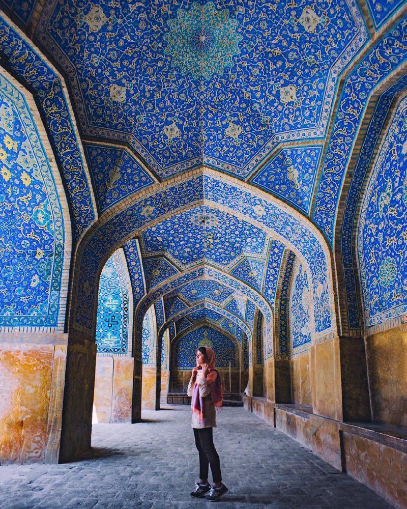 Иранский дворец Исфахан