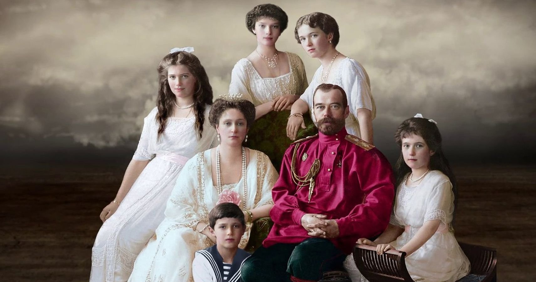 Семья Романовых обои