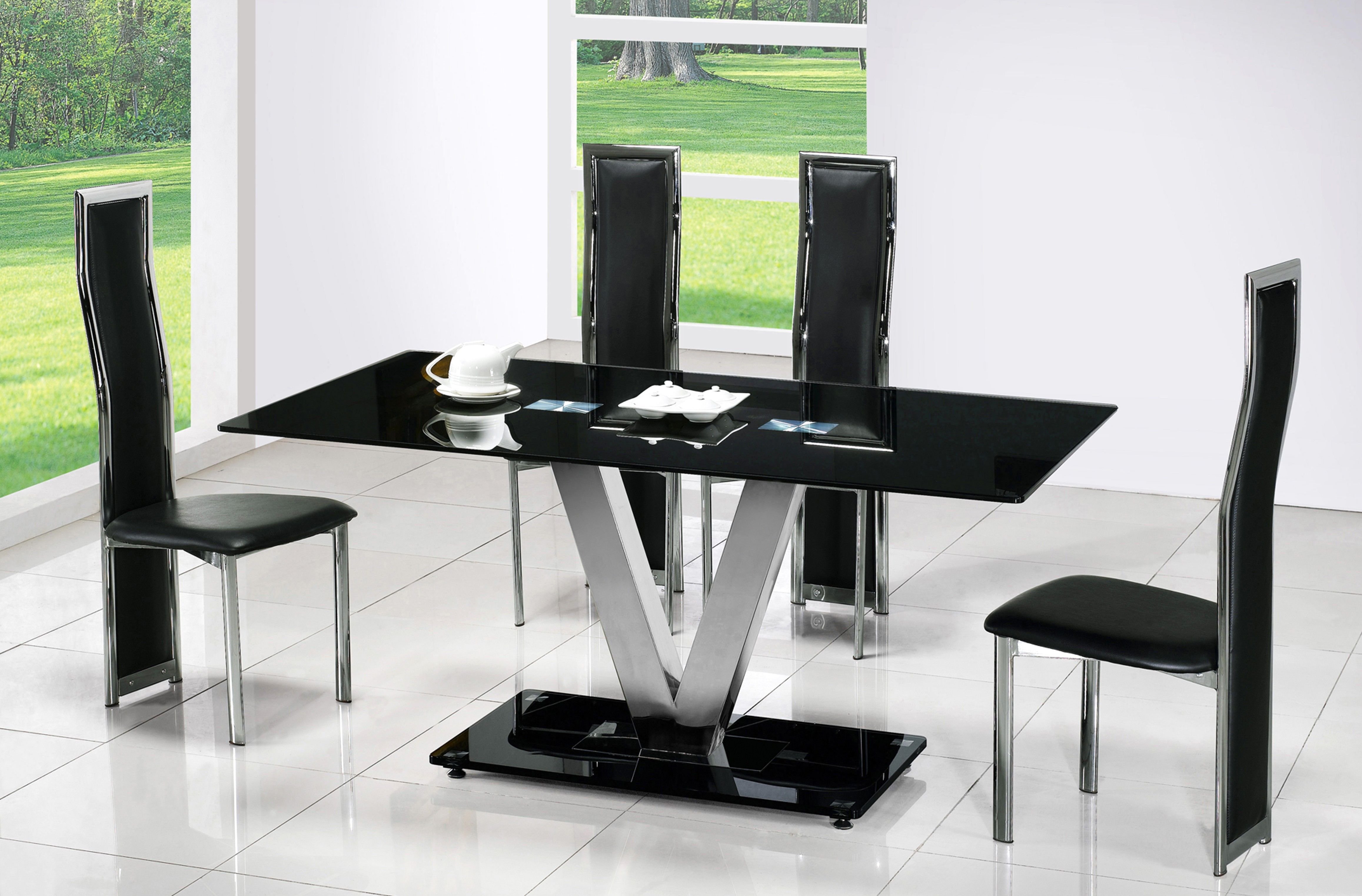 Темные кухонные столы. Стол обеденный Jim td-708 чёрный/хром. Стол Dining Table черный. Обеденный стол Bolier Dining Table 145 004. Обеденный стол в стиле Модерн.