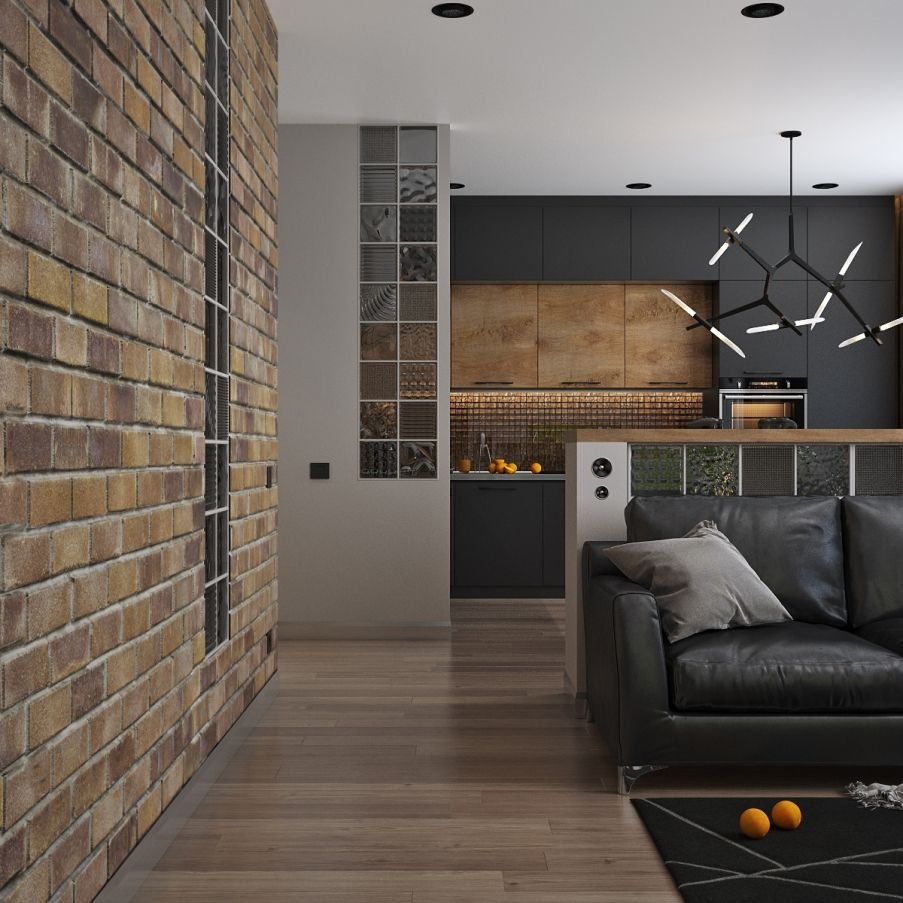 Ресепшн в стиле лофт