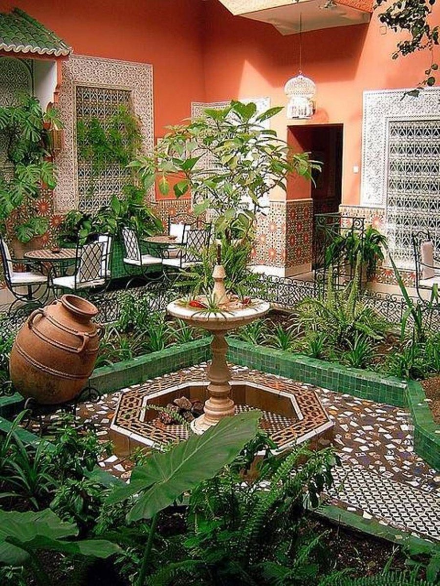 Сад в стиле Марокко