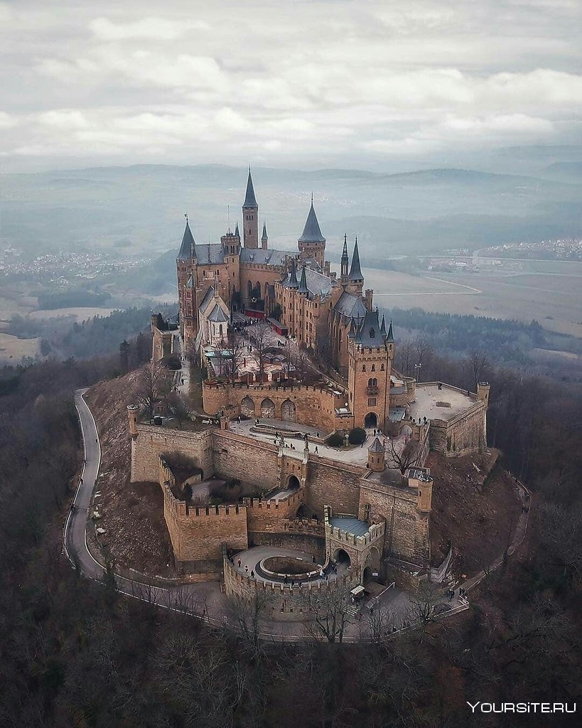 Замки Баварии замок Гогенцоллерн