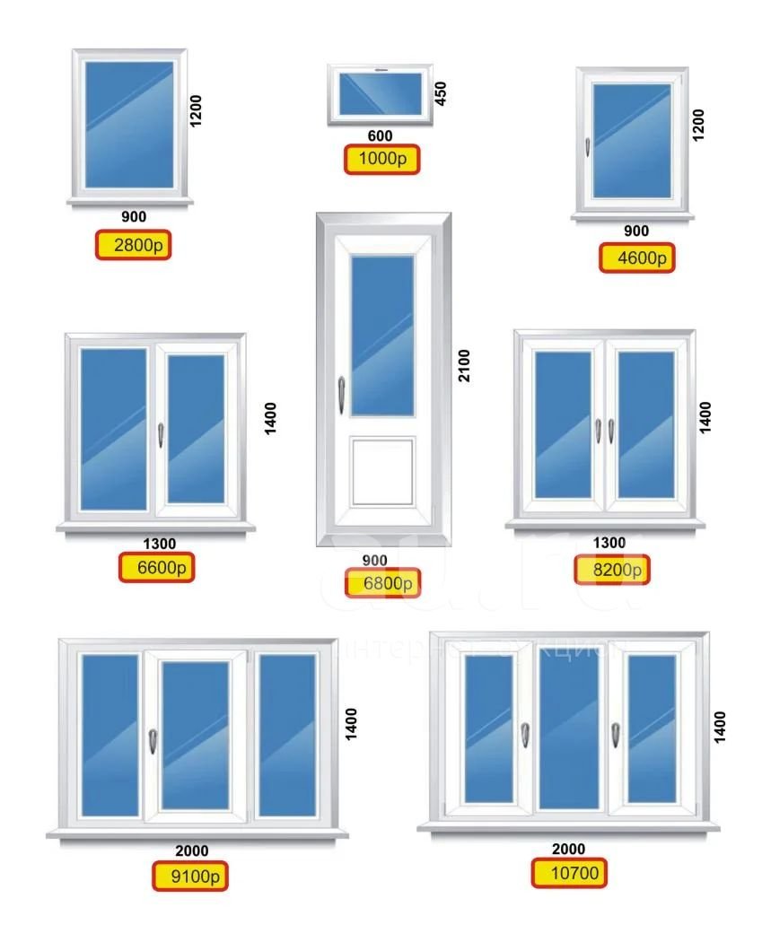 Rehau 6200 остекление