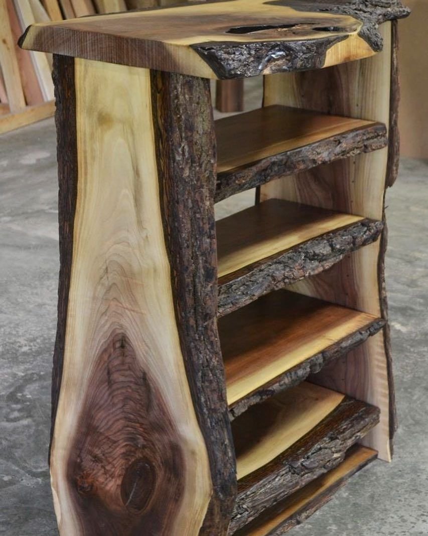 Мебель из обрезков дерева