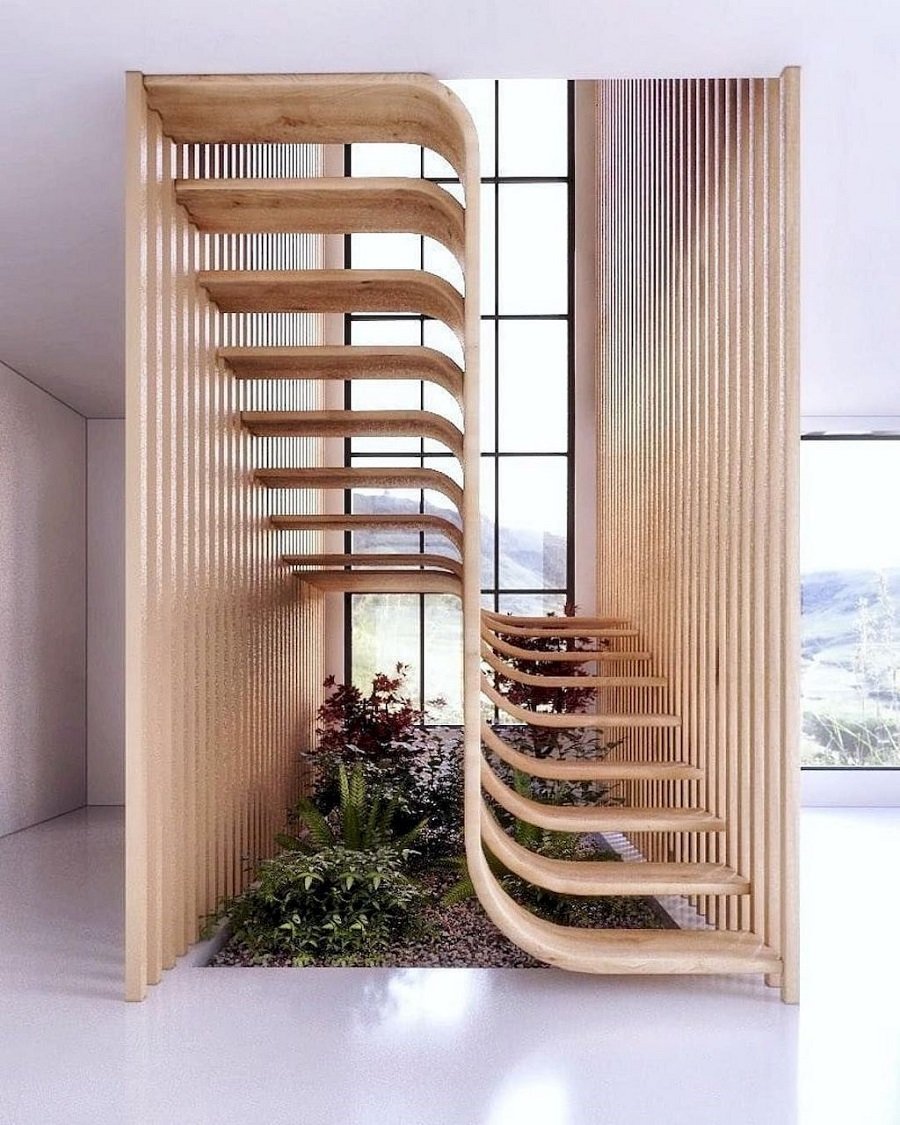 Лестницы в японских домах