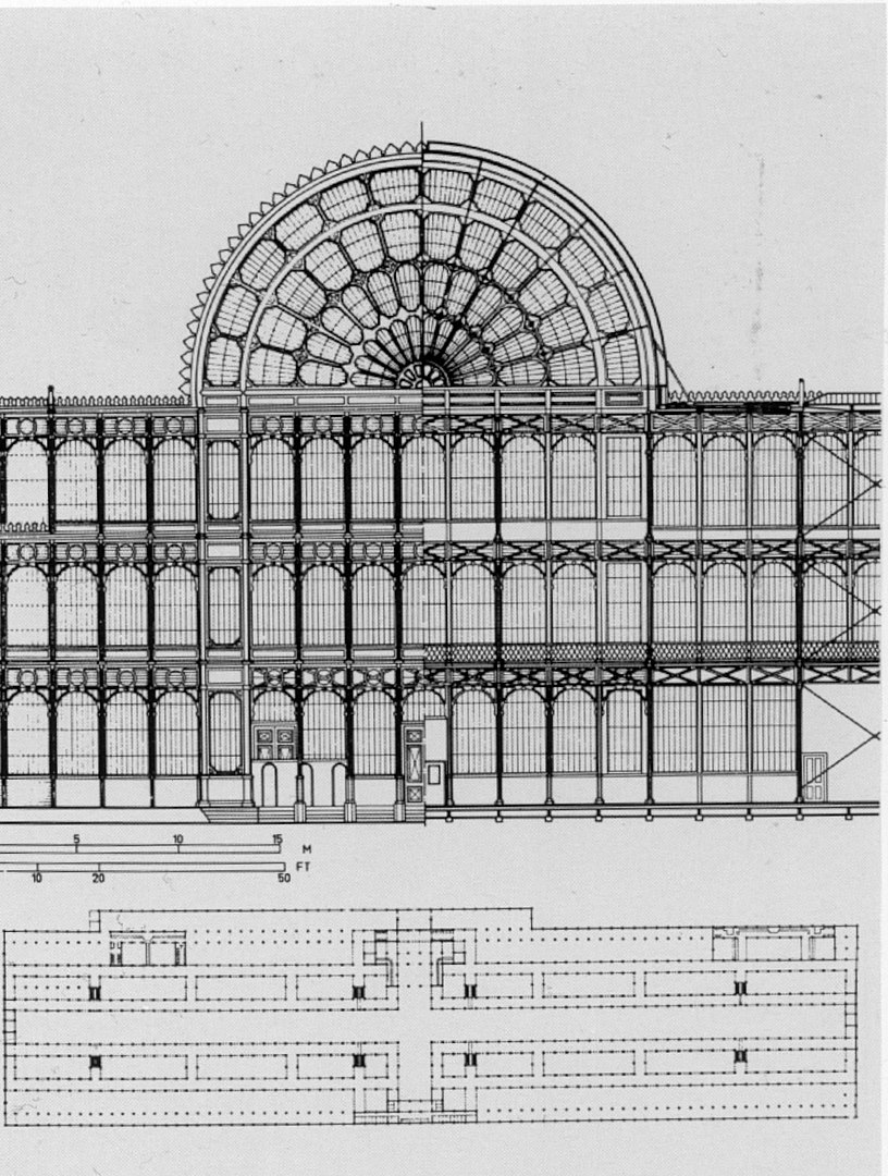 1851 Лондон – Хрустальный дворец (Пакстон)