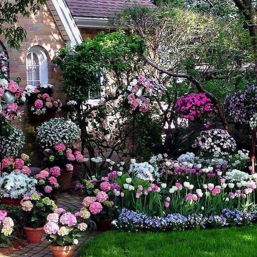 Коллаж по ландшафтному дизайну