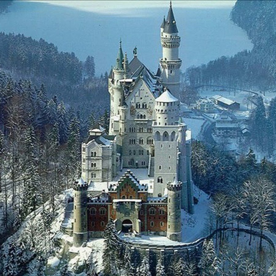 Schloss Neuschwanstein в Германии