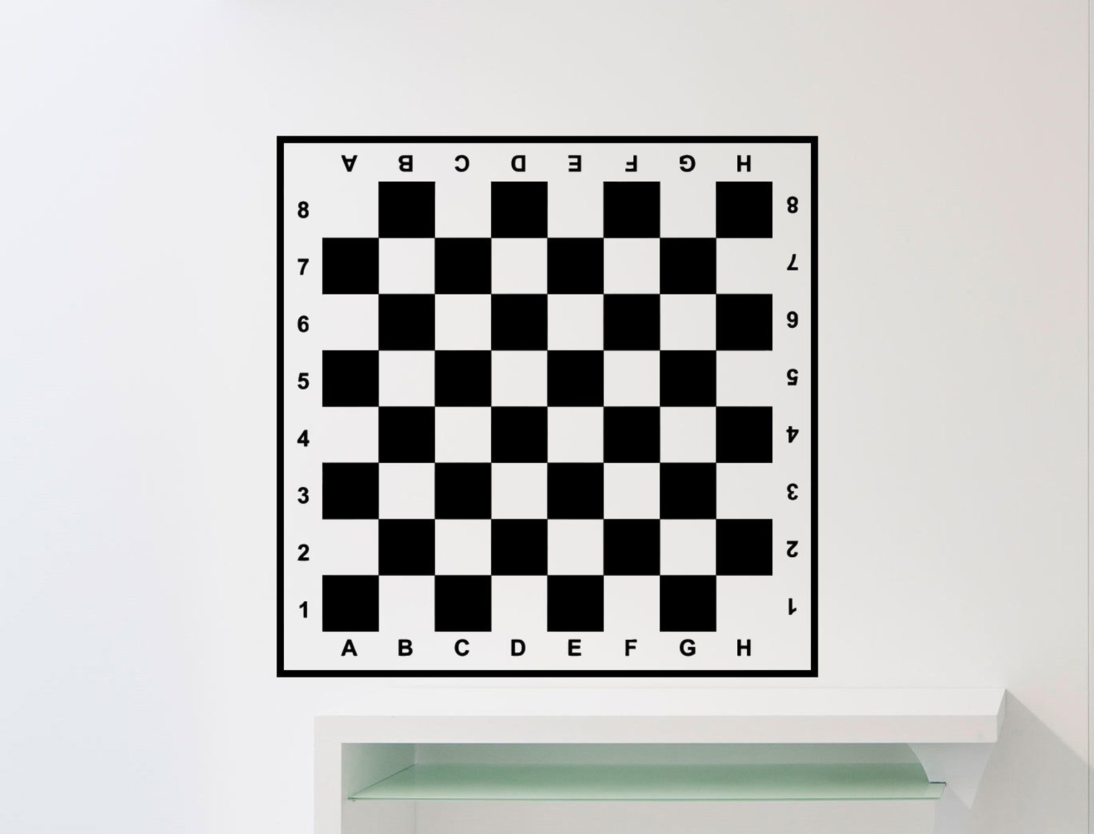 правильная шахматная доска фото