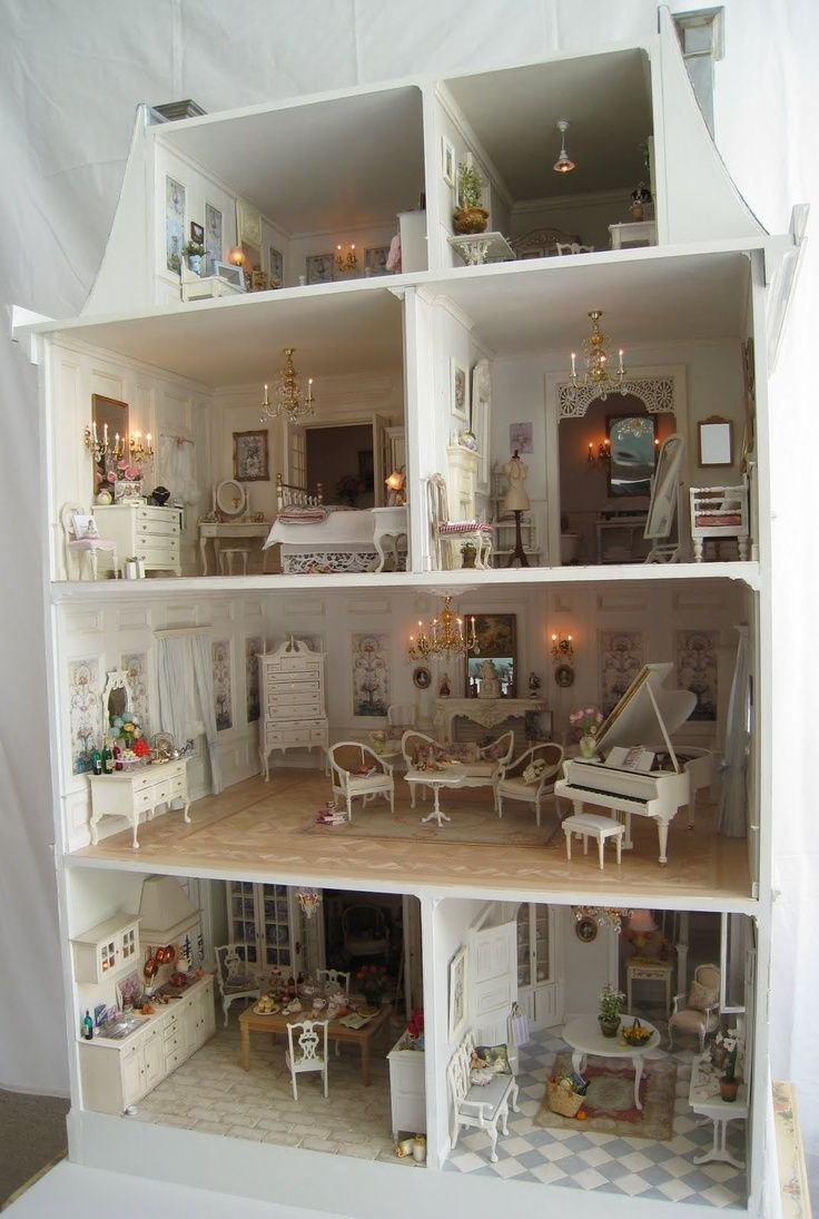 Коллекционные домики для кукол
