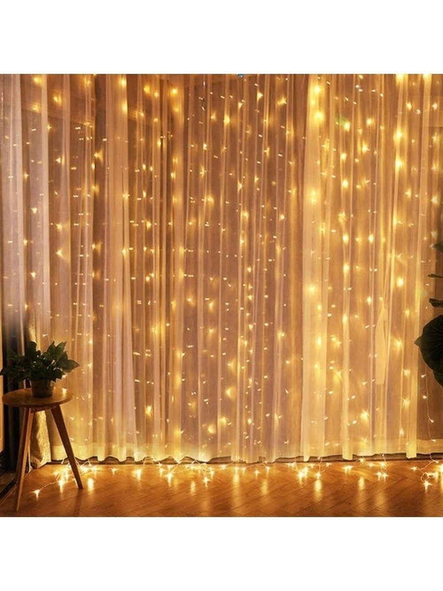 Светод. Гирлянда-сетка 240 led 2х2м синие