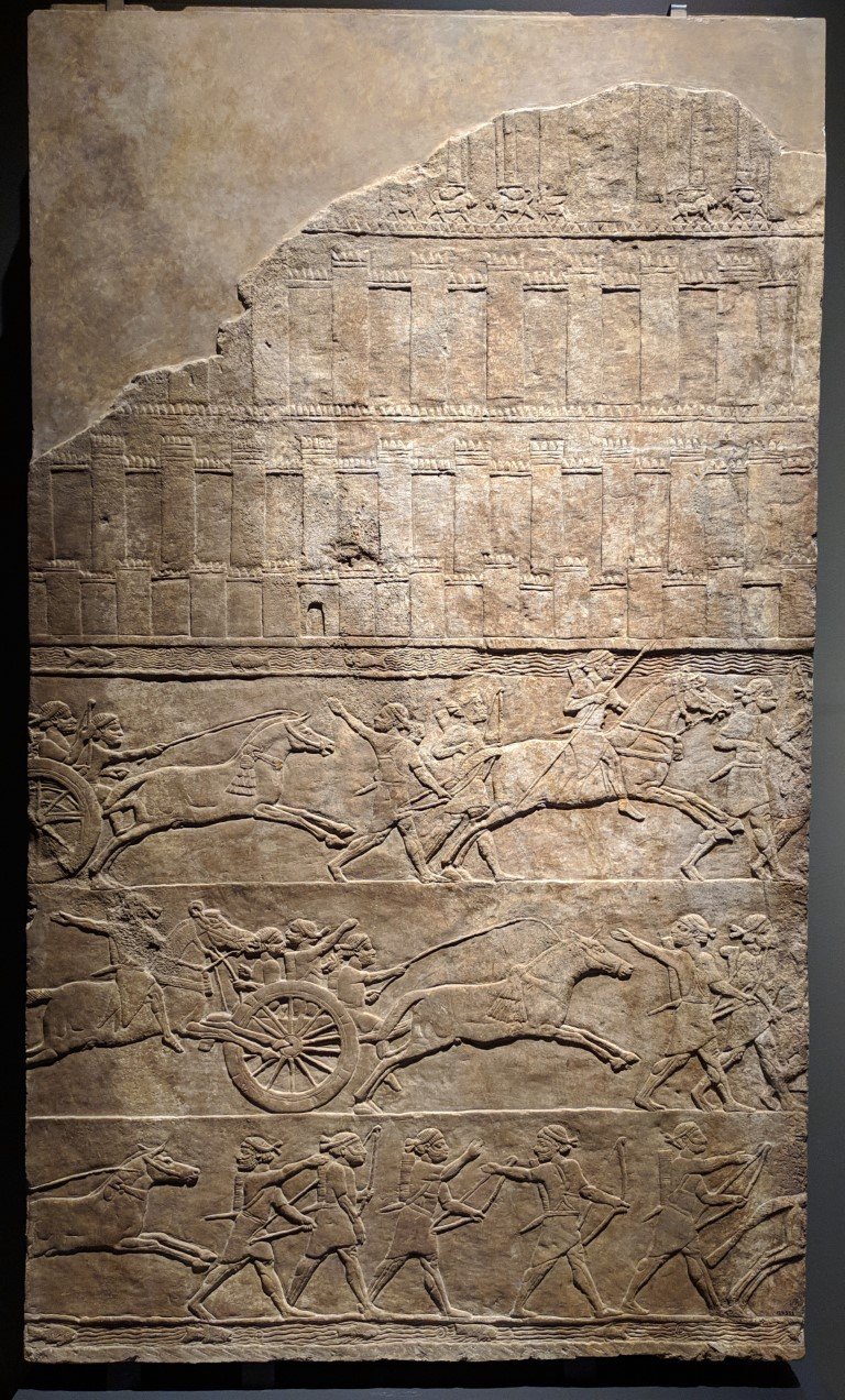 Ассирийские барельефы британский музей