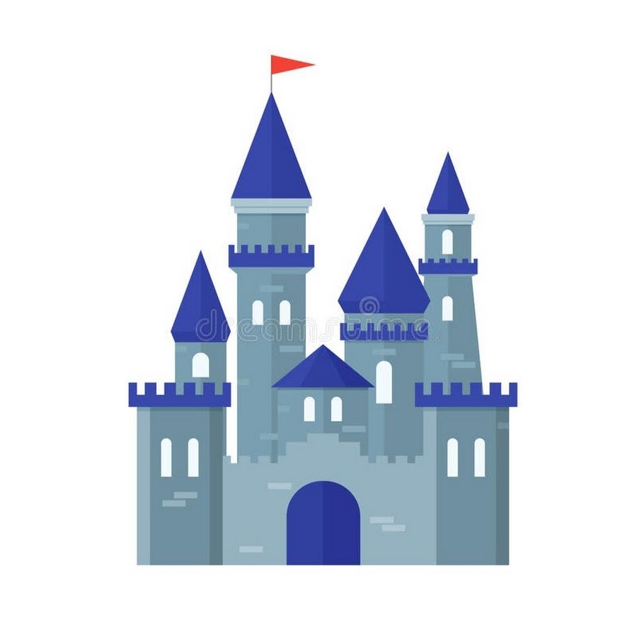 Красный и синий замок