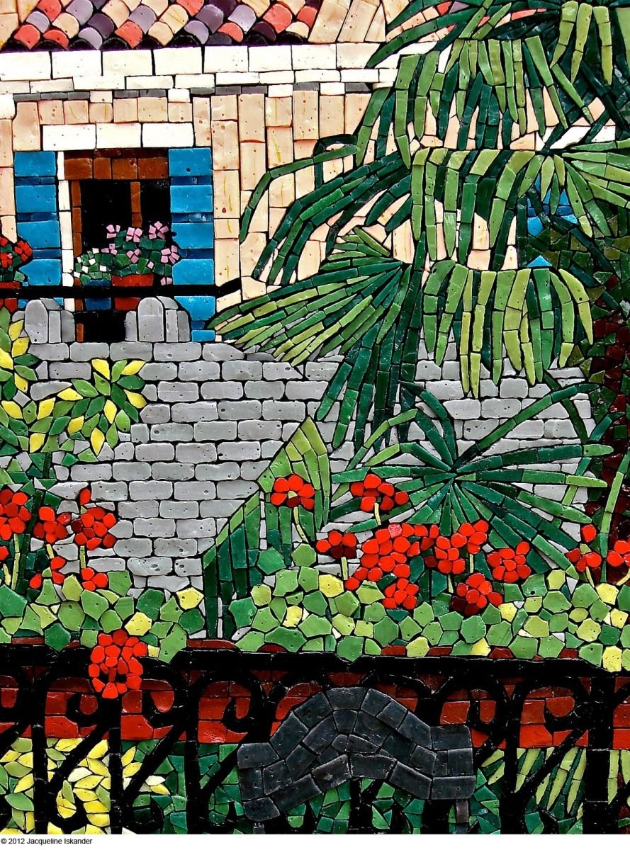 Витраж Тиффани животные
