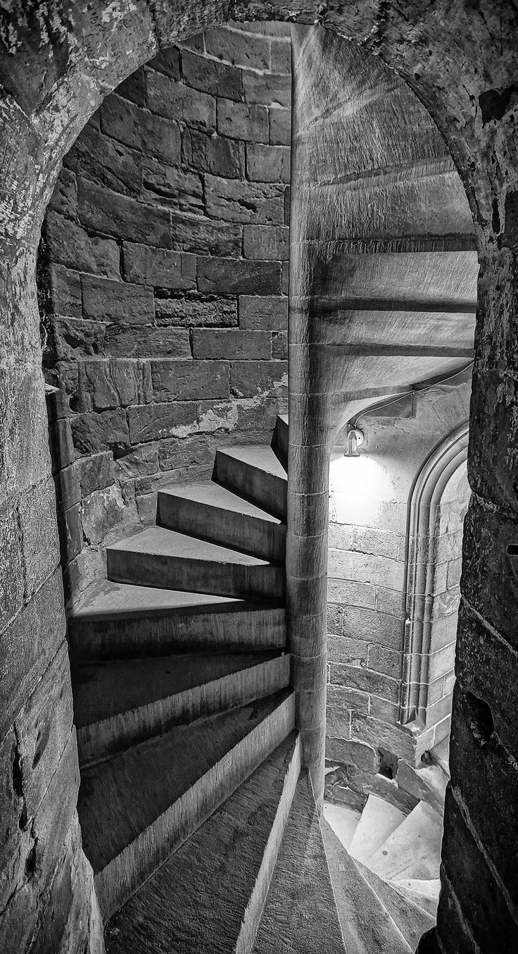 Лестница леонардо в замке шамбор