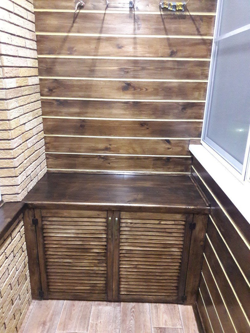 Мебель для балкона из дерева
