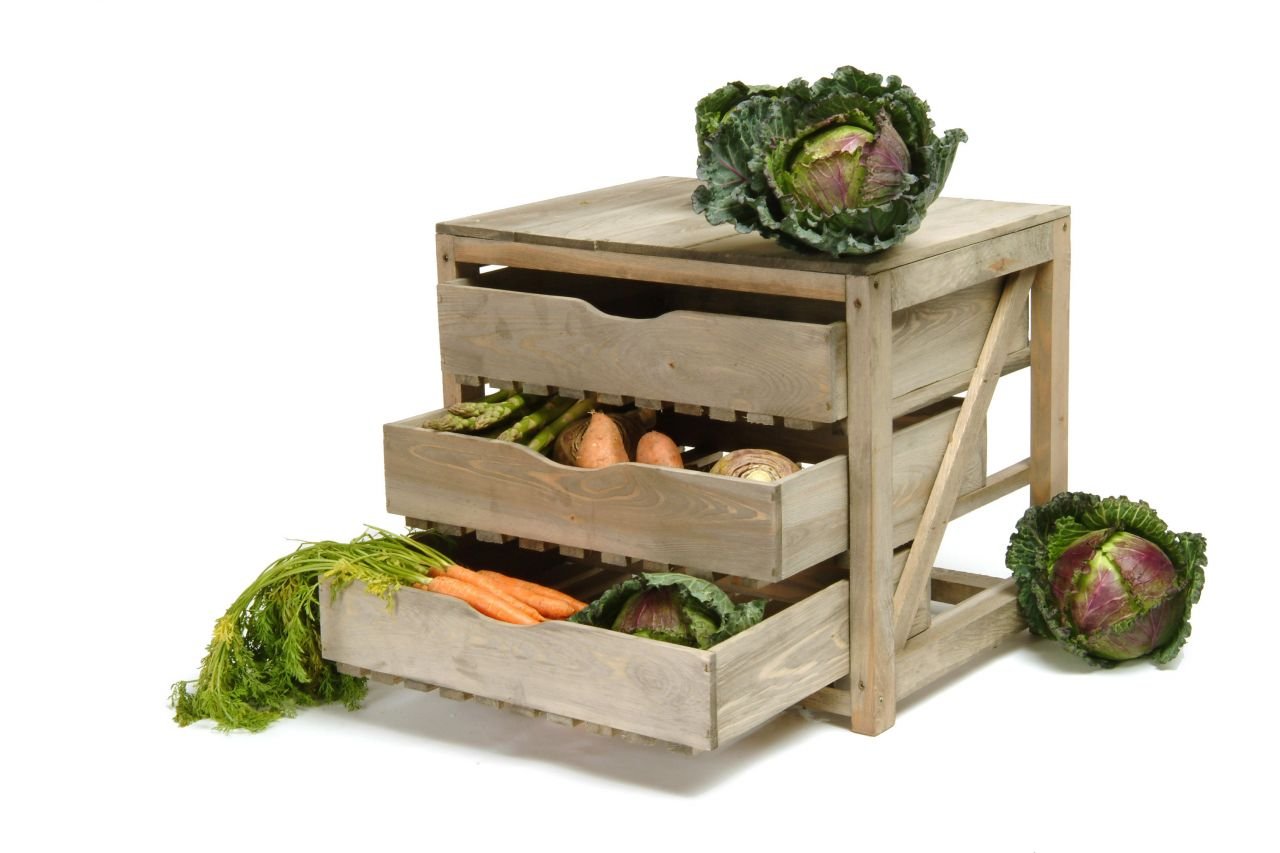Хранение овощей своими руками. Ящик для хранения овощей. Овощи в ящике. Ящик овощной. Ящик под овощи на кухню.