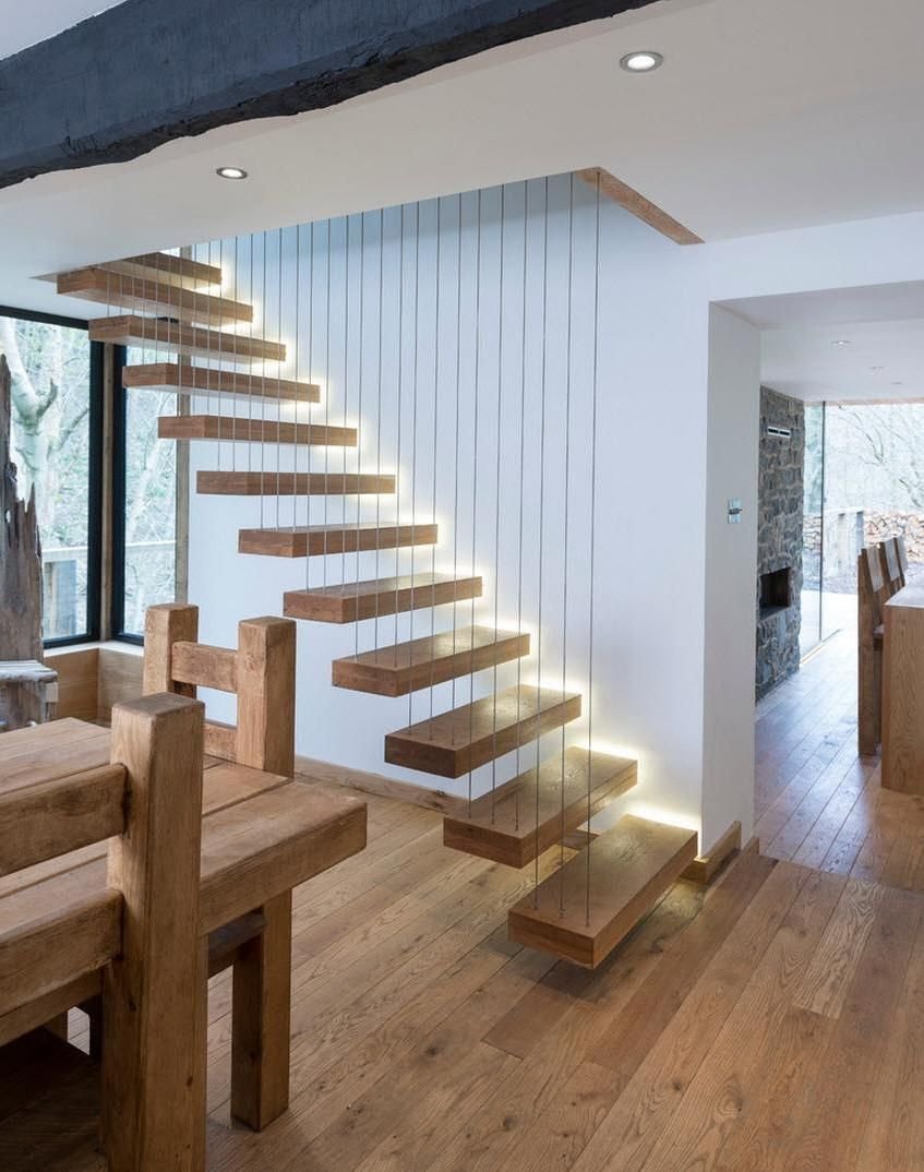 Дизайн перил для лестниц