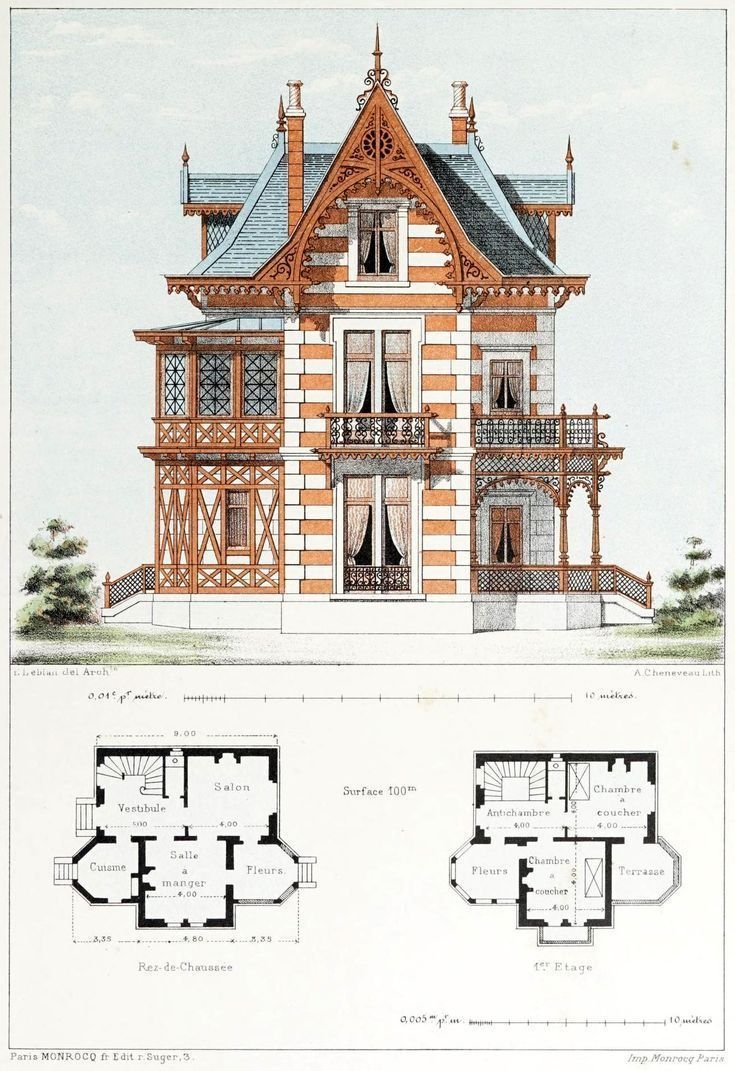 Victorian House чертежи