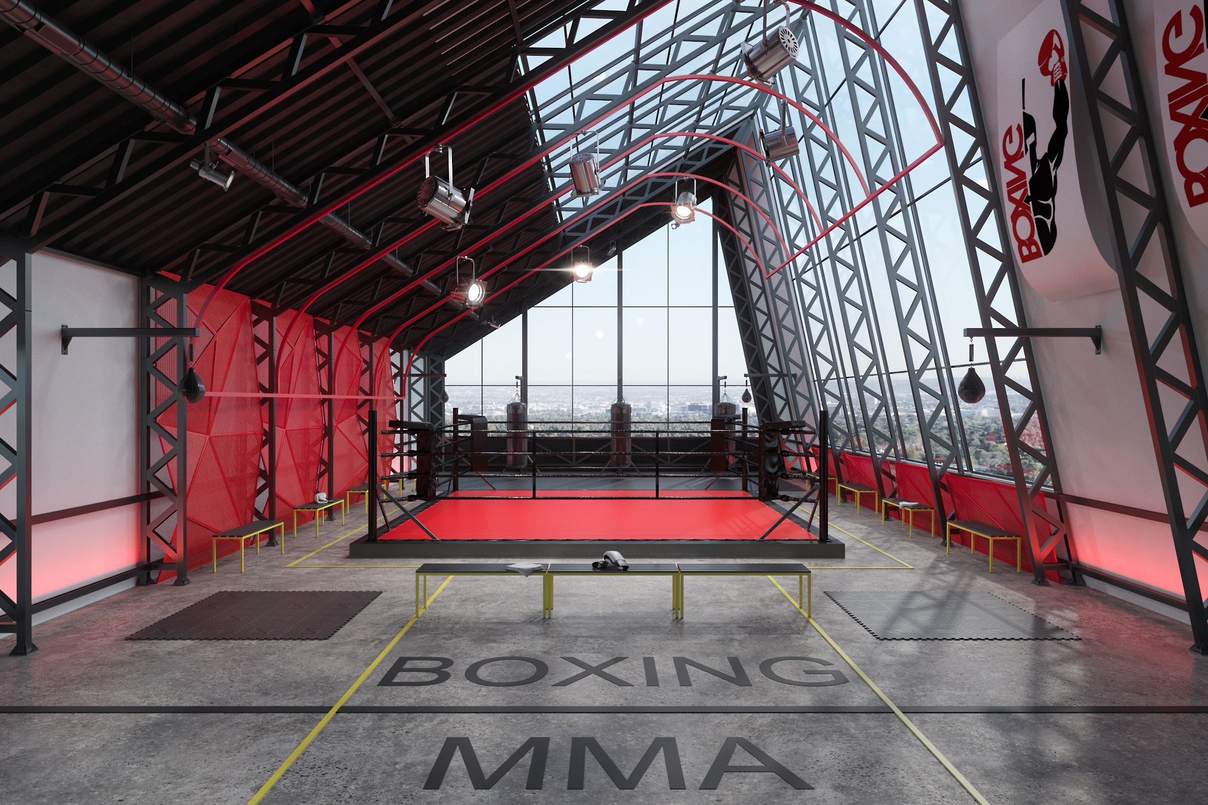 Red gym