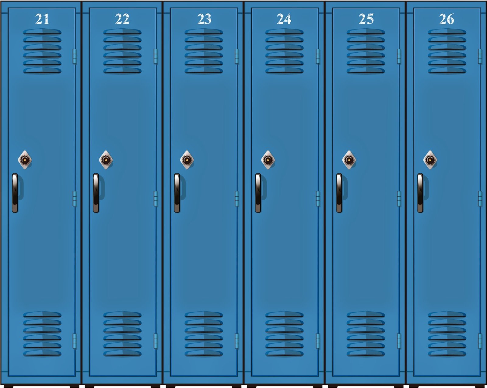 Школьные шкафчики