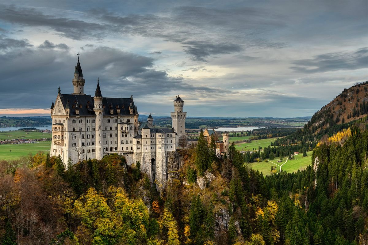 германия замок в баварии