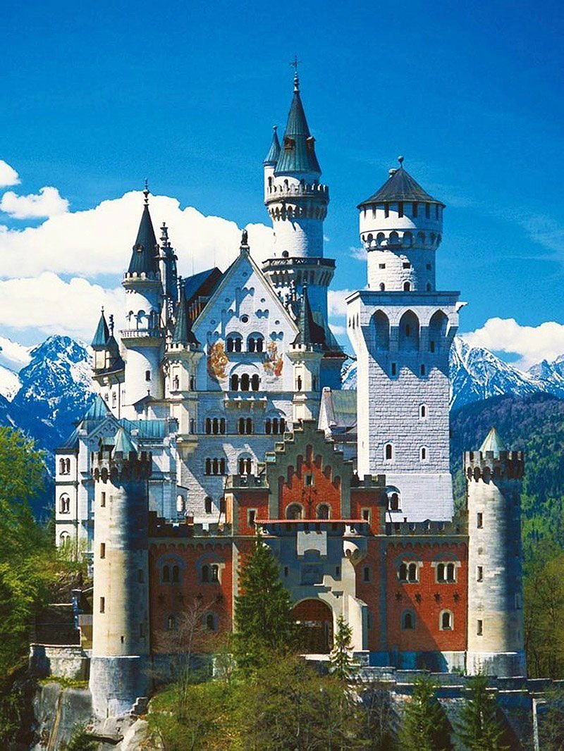Замок Neuschwanstein Германия