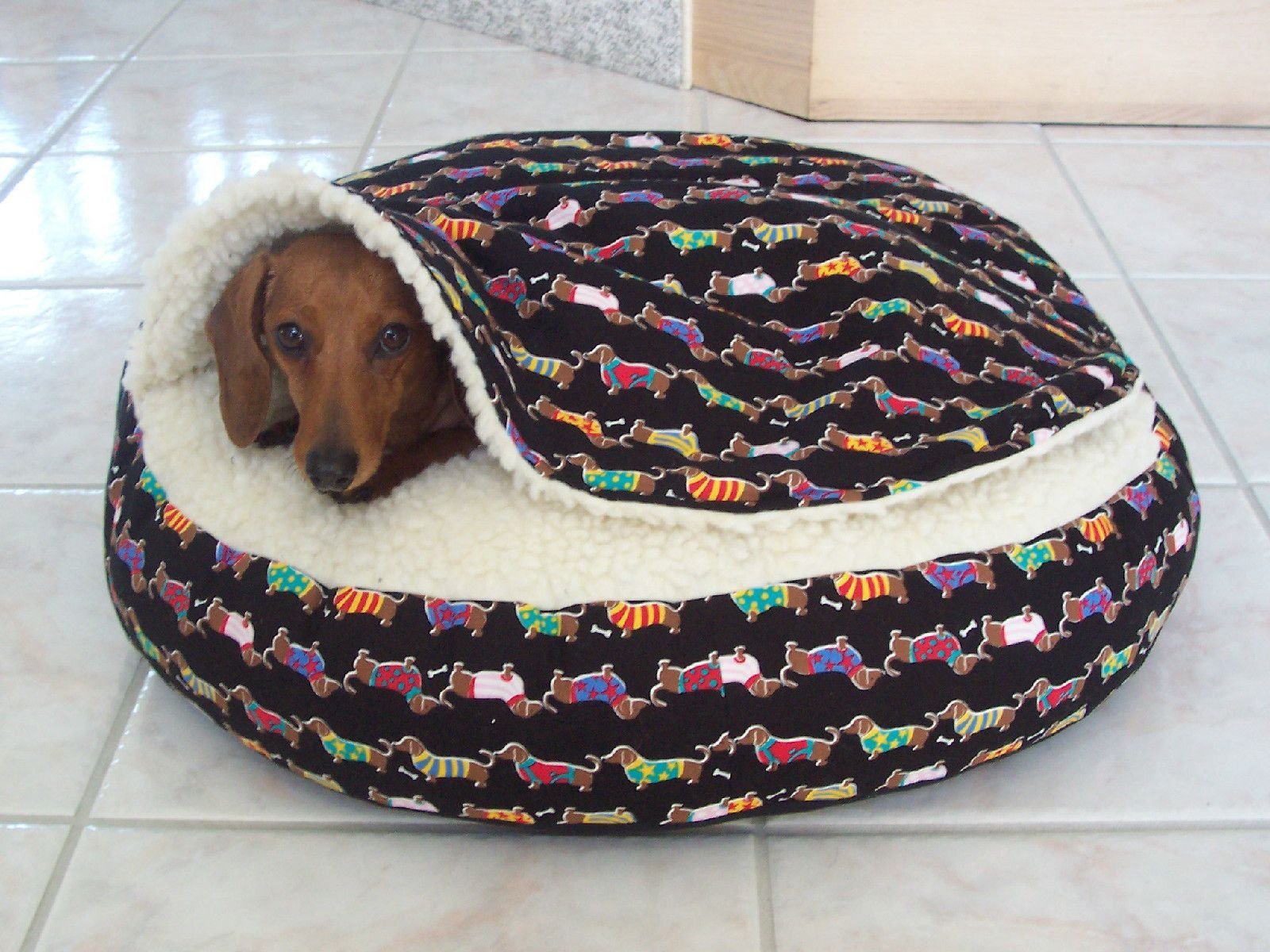 Что можно сделать для собаки. Лежак Luxury cozy Dog. Лежанка для таксы. Лежанка домик для таксы. Лежак для таксы.