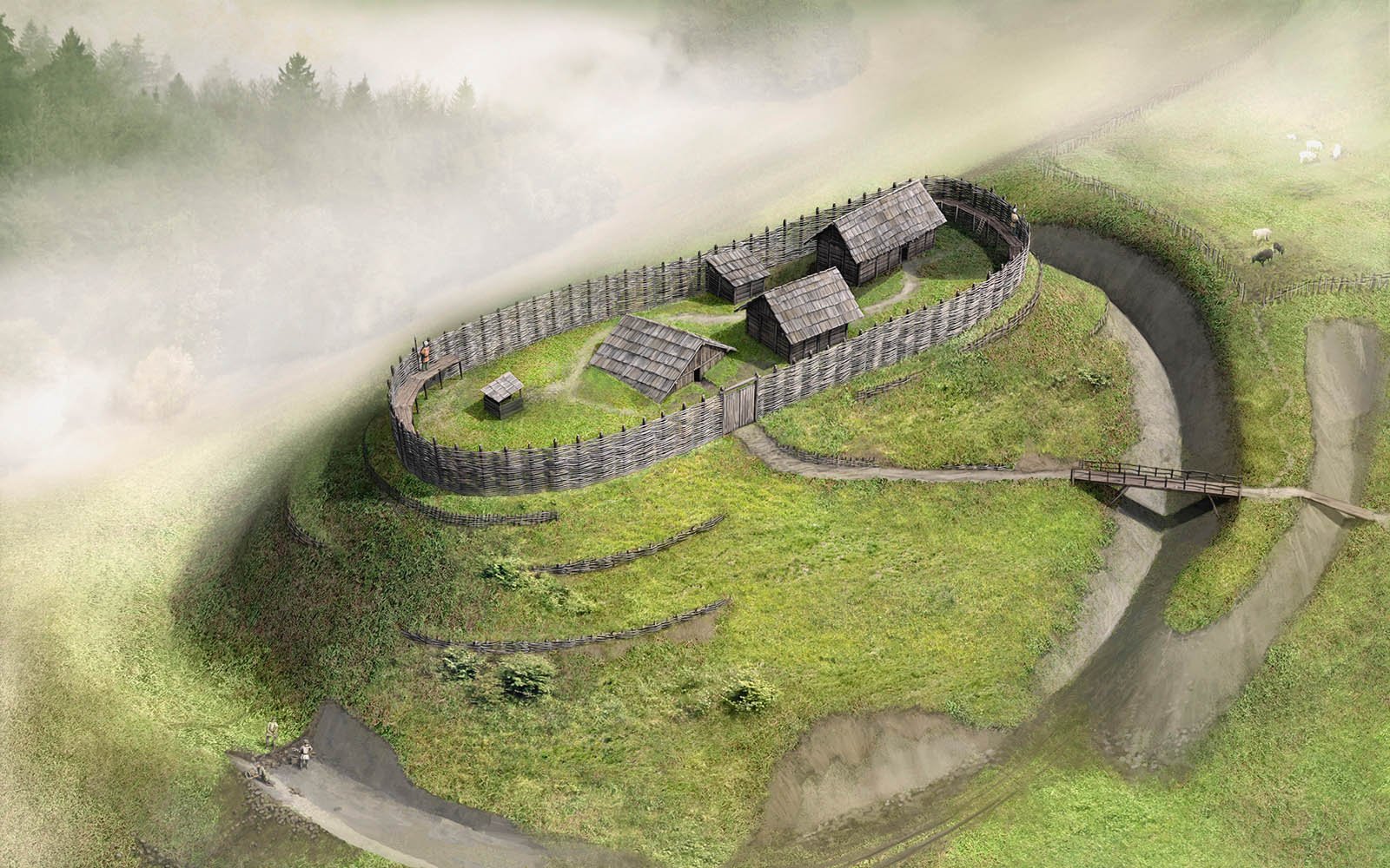 Крепость викингов