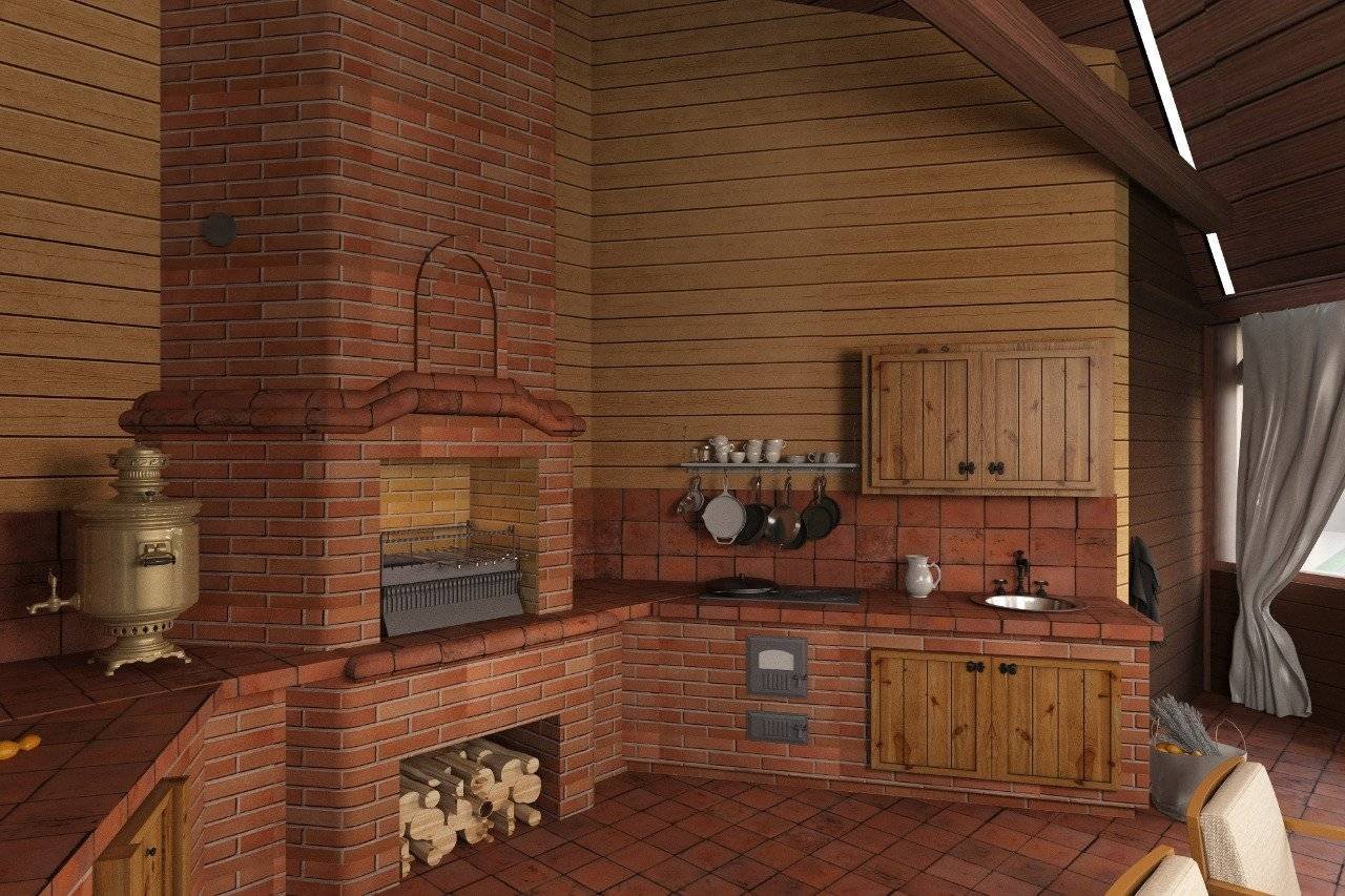 Газовой плиты деревянный дом