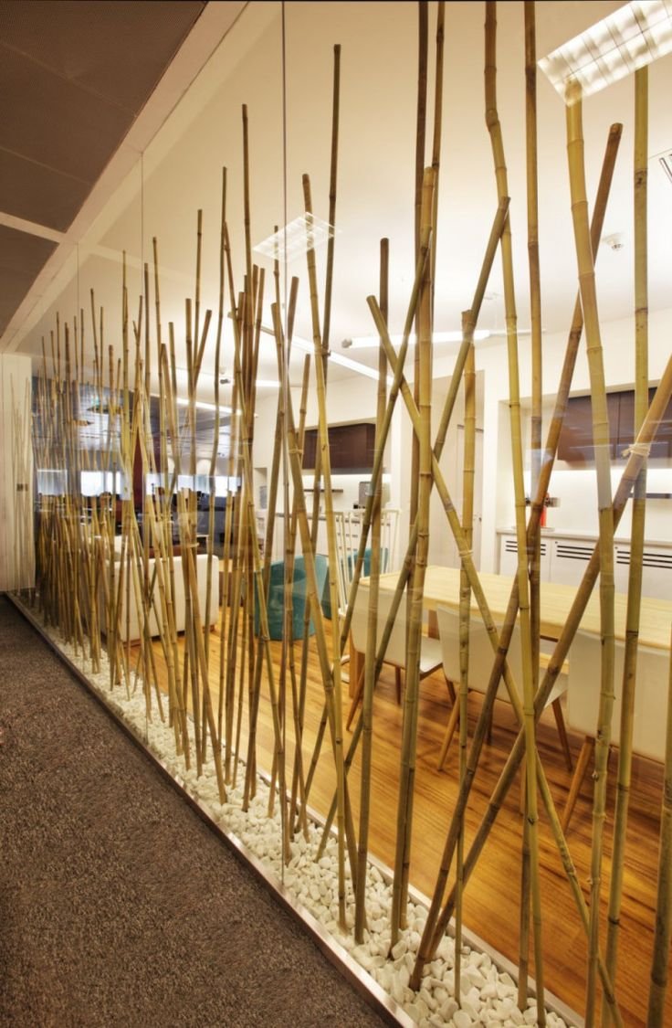 Бамбуковые перегородки для комнаты