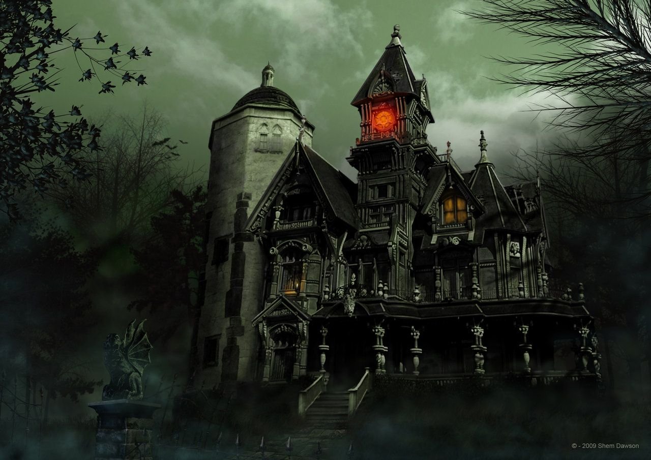 Haunted mansion 2. Заброшенный замок Дракулы. Замок Дракулы изнутри. Страшный замок. Жуткий замок.