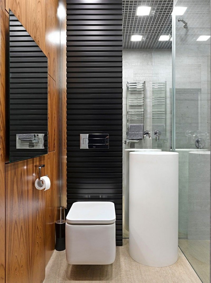 Туалетная комната в современном стиле