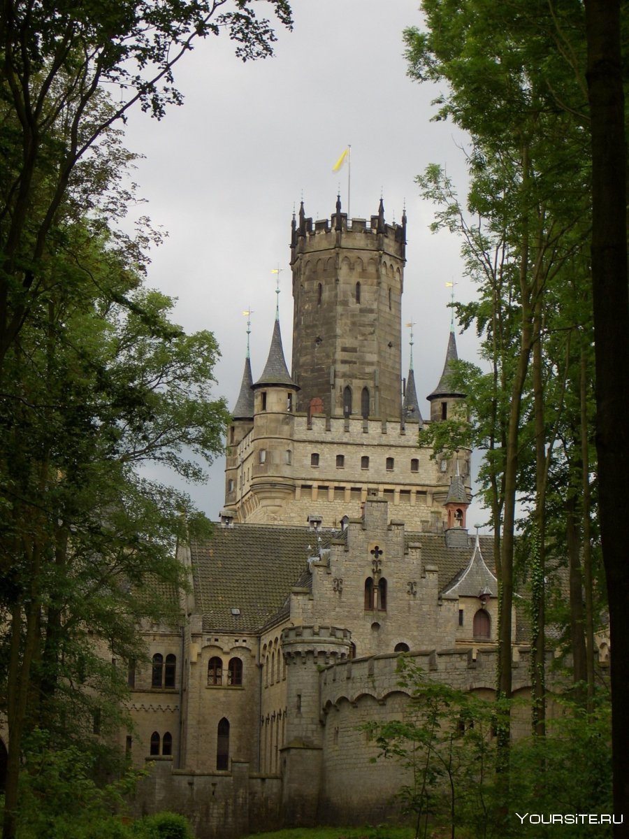 Замок Мариенбург нижняя Саксония